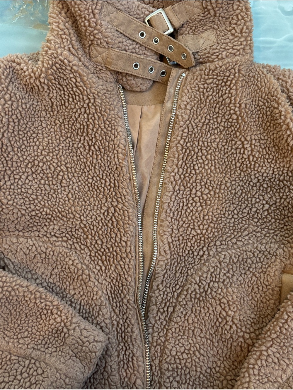 H&M Women’s teddy bear jacket